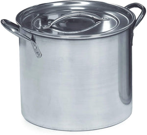 IMUSA USA L300-40317 Stainless Steel Stock Pot 20-Quart, Silver